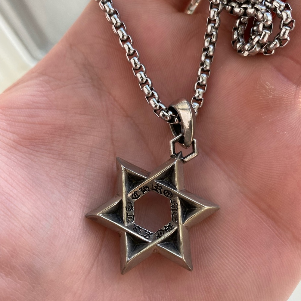 Chrome hearts Star of David pendant